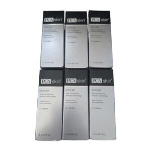 Lot of 6 PCA Skin Acne Gel 2% Salicylic Acid Treatment 1 fl oz Each Exp 2026/01